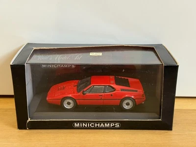 BMW (E26) M1 / Red / Minichamps / 1:43 - Bild 1 von 4