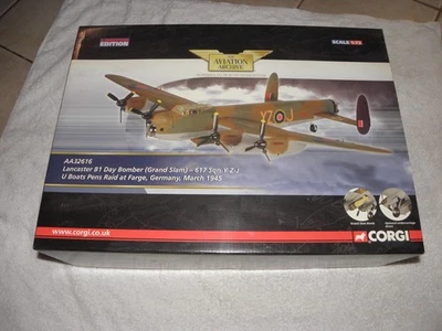 CORGI 1:72 LANCASTER B1 DAY BOMBER- 617 SQD. 1945 U-BOAT PEN RAIDS..LTD. ED. !!! - image 1 of 4