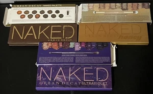 Urban Decay Eyeshadow Palette Lot X3 Palettes Original Ultraviolet And Honey NIB - Picture 1 of 2
