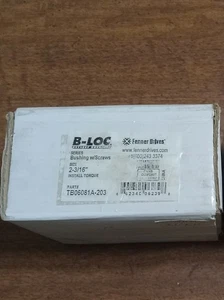 Fenner Drives B-LOC 2-3/16 Keyless Bushing TB06081A-203 NIB - Picture 1 of 7
