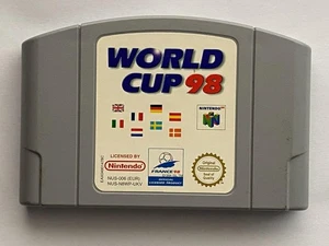 World Cup 98 Nintendo 64 Game Pak Cartridge MC4 - Bild 1 von 2