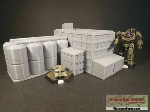 Modern Food Processing Plant - Tabletop Wargame Terrain Battletech - Picture 1 of 3