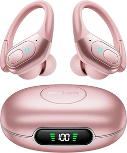 Bluetooth Headphones Wireless Earbuds 90H Playback Sport Ear Buds LED Display - Picture 1 of 1
