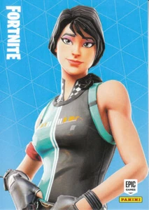 Fortnite Slingshot Skin tarjeta de colección #32 serie 2 traje inusual - Imagen 1 de 2
