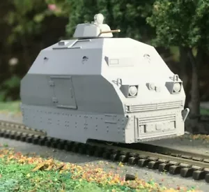 OO9 Type 42 Wickham Armoured train - Vietnam era for a KATO 109 chassis - 009 - Picture 1 of 12