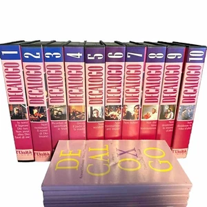 Film VHS Il Decalogo di Krzysztof Kieslowski 10 cassette + 10 libretti - Foto 1 di 1