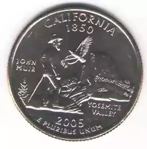 US. 2005-D. CA. California Statehood (1850) Quarter. Uncirculated.  - Picture 1 of 2