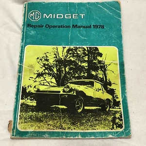 Genuine MG MIDGET ORIGINAL Repair Operation Workshop Manual AKM 4071 - Picture 1 of 6