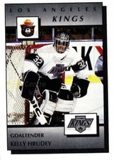 1989-90 Los Angeles Kings Smokey #16 Kelly Hrudey