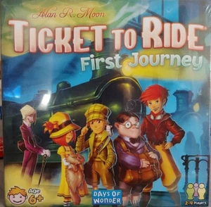 Ticket to Ride, First Journey Days of Wonder, Railway Board Game NEW / SEALED - Picture 1 of 2