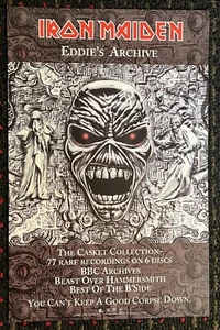 IRON MAIDEN Promo Poster Eddie's Archive 11x17 Record Store Promo Poster 2002 - Bild 1 von 12