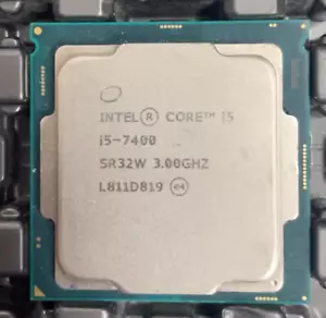 Intel Core i5-7400 LGA1151 3.0GHz 4C/4T 6MB 65W CPU Processor - Picture 1 of 2
