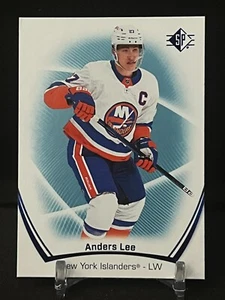2021-22 UD SP Hockey Blue Anders Lee #79 New York Islanders - Picture 1 of 2