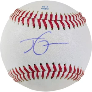 Joey Gathright Signed Baseball Tampa Bay Rays KC Royals Red Sox Autograph Proof - Picture 1 of 8