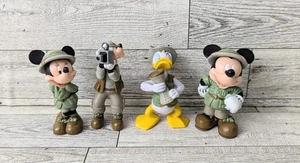 Lotto Figurine PVC Safari Disney Animal Kingdom Topolino e Amici Minnie Donald - Foto 1 di 7
