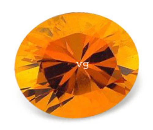 Topacio simulado imperial ovalado 10x8 mm 3,5 cts Foto 1 de 1