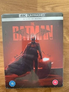 The Batman 4K Ultra HD Blu ray Limited Edition Steelbook UHD UK Exclusive - Picture 1 of 2