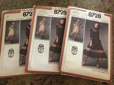 🌷1978 UNCIRCULATED SIMPLICITY #8728 - LADIES "GUNNE SAX" SKIRT-TOP PATTERN  FF - Image 1 of 2