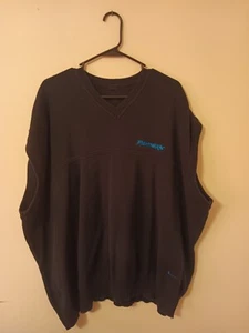 vintage nike Carolina Panthers sweater vest. Men's 3XL - Picture 1 of 2