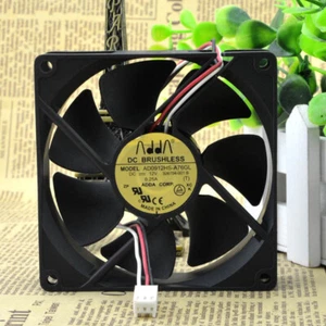 ADDA 9025 9CM 12V 0.25A AD0912HS-A76GL 3-pin Chassis Cooling Industrial Fan - Picture 1 of 5