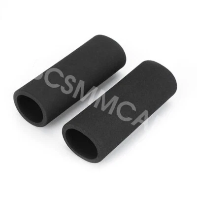 2PCS Motorcycle Handlebar Grip Covers Protector Foam Anti Vibration Anti-slip - Imagem 1 de 4