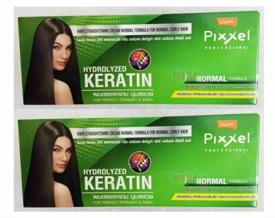 2x Lolane Crema Alisadora Permanente Cabello Rebonding Normal Foto 1 de 4