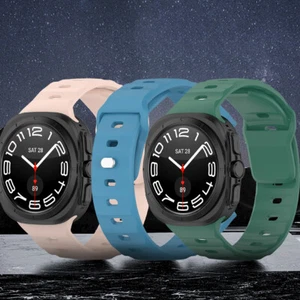 Silicone Bands Skin-Feeling Sport Strap For Samsung Galaxy Watch Ultra 47mm - Zdjęcie 1 z 44