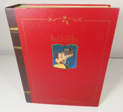 La Bella y la Bestia Disney Libro de Cuentos Conjunto de Adornos Colección de Navidad Retirada Foto 1 de 4