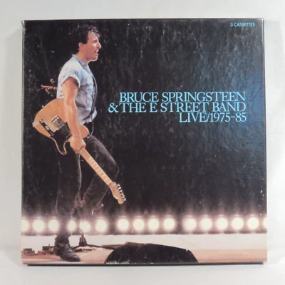 BRUCE SPRINGSTEEN ‎/ E-Street Band  Live/1975-85 1986 US 3 x Cassette box SEALED - Image 1 of 4