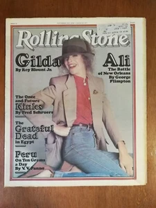 Rolling Stone November 2 1978 #277 Gilda Radner Grateful Dead Muhammad Ali 525 - Imagen 1 de 1