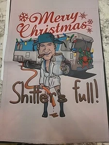 12×18 Frohe Weihnachten Hof Garten Flagge The Shitters volle Lampoons Onkel EDDY RV - Bild 1 von 7