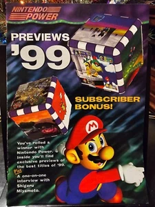 Nintendo Power Magazine Subscriber Bonus Preview 99 1999 Strategy Guide Codes - Picture 1 of 19