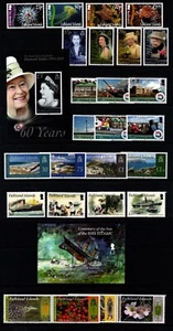 FALKLAND ISLANDS  2012  COMMEMORATIVES  COMPLETE YEAR SET  6 SETS + 2 M/S  MNH - Picture 1 of 1