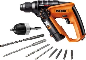 WORX WX382 Bohrmaschine Bohrschrauber H3 mit 1 Akku Li-Ion 12V Bohrhammer - Bild 1 von 6