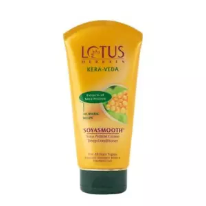 Acondicionador profundo de proteína de soja Lotus Herbals 150 g cuidado del crecimiento del cabello - Imagen 1 de 5