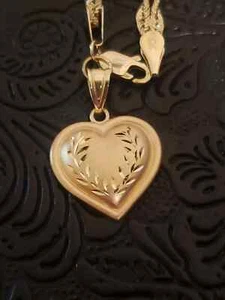 10k Gold Vintage Michael Anthony Heart Charm Bracelet - Picture 1 of 7