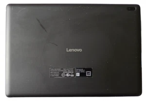 OEM LENOVO TAB E10 TB-X104F BLACK BACK COVER HOUSING DOOR BUTTONS LENS~FAIR - Picture 1 of 2