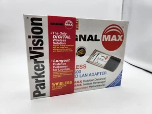 Parkervision Wireless WLAN 1500 PC Card PCMCIA LAN Adaptor new in box - Picture 1 of 2