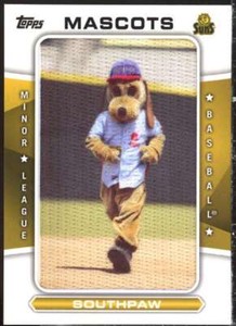 Southpaw Card 2013 Topps Pro Debut Mascots #SO 