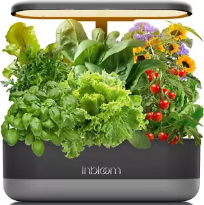12 Pods Hydroponics Growing System Kit, Herb Garden Planter Indoor Kit, Indoor G - Picture 1 of 12
