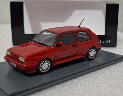 Volkswagen VW Golf G60 Rallye 1989 Red 1:43 Neo 43580 EXTREMELY RARE!! - Image 1 of 4