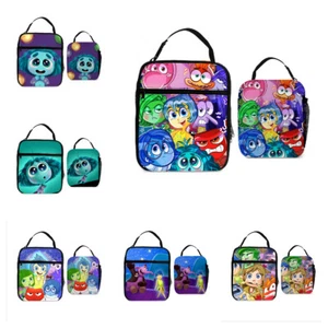 Inside Out 2 bolsas de almuerzo aisladas enfriador térmico almacenamiento bolso de mano niños 2024 - Imagen 1 de 26