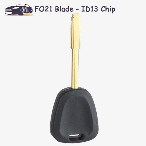 Uncut Igniton Transponder Key Fob ID13 Chip for Jaguar XJ Sovereign XJS XK8 XKR Foto 1 de 1