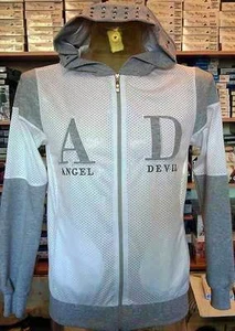 Chaqueta Hombre Angel Devil En Tejido De Malla Con Logo Bordado Art 14010066 - Imagen 1 de 2