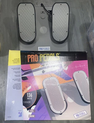 CH Products Pro Pedals PP91KAS Rudder/Flight Pedals/Racing Pedals NOT USB 15pin - Image 1 of 4