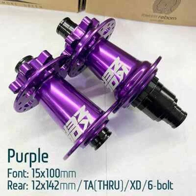 Bujes traseros de bicicleta MTB 28/32/36 agujeros 5*135 mm 12*142 mm buje ruidoso para 11 12 velocidades  Foto 1 de 4