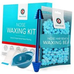 Nose Hair Removal Kit for Men and Women with Reusable Wax Stick, 1.76 oz - - Picture 1 of 7