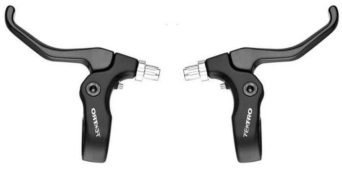 Tektro 289A BMX Brake Levers (Pair) — U Brake / 2 Finger / Black Blade—AUS STOCK - Image 1 of 1