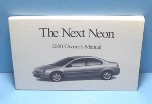 Dodge Neon 2000 manual del propietario - Imagen 1 de 1
