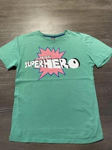 zara kids boys green t-shirt size 10-12 - Picture 1 of 3